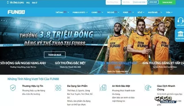 Vao Fun 88 - Bật mí cách vào Fun88 thuận lợi, chi tiết nhất 2022 Ưu điểm gì khiến các game thủ không thôi tìm kiếm cách vao fun 88