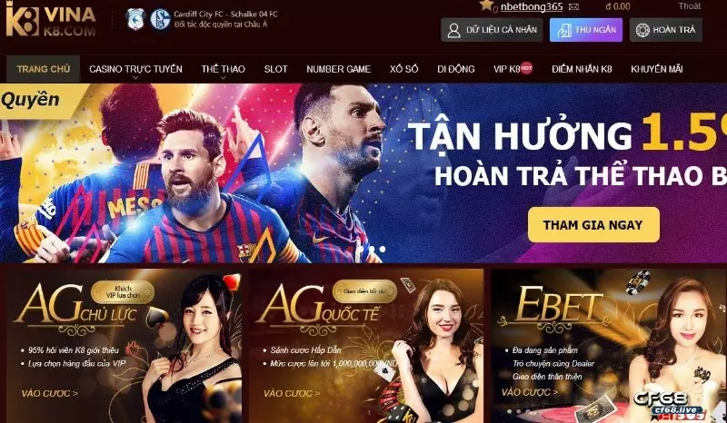 Game K8: Hệ thống giải trí hấp dẫn và đầy cuốn hút Chơi game K8 với thể loại casino trực tuyến thú vị