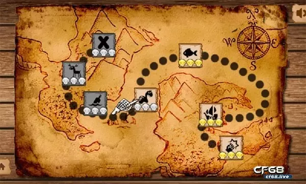 Game truy tim kho bau ai cap cùng nhà cái Cf68 Kinh nghiệm chơi trò truy tìm kho báu ai cập dễ thắng