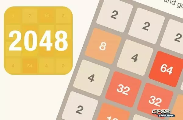 Game so 2048 - Trò chơi kết hợp số kinh điển cực hot Game có giao diện khá đơn giản, thân thiện với người dùng