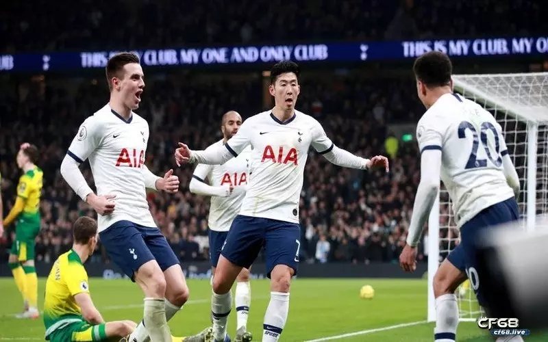 Lịch sử đối đầu Tottenham vs Norwich - Cùng cf68 tìm hiểu ngay Tottenham trong lượt trận giải Ngoại hạng Anh