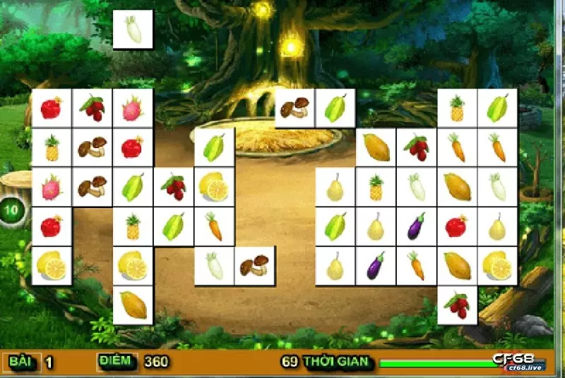 Game tim hinh giong nhau trai cay Onet Fruits 1-0-2 Đặc điểm nổi bật của game tim hinh giong nhau trai cay - hình ảnh bắt mắt