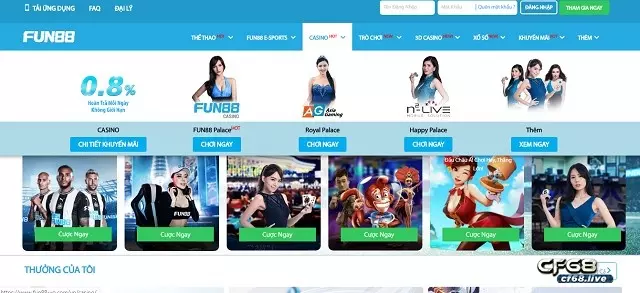 Fun88 zone- Nhà cái cá cược nổi trội hàng đầu châu á fun88 zone