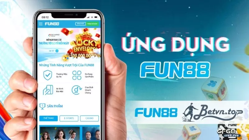 App fun88: Những điểm nổi bật và cách tải đơn giản trong 3 phút Thao tác tiến hành đăng nhập hết sức nhanh chóng trên bản app fun88