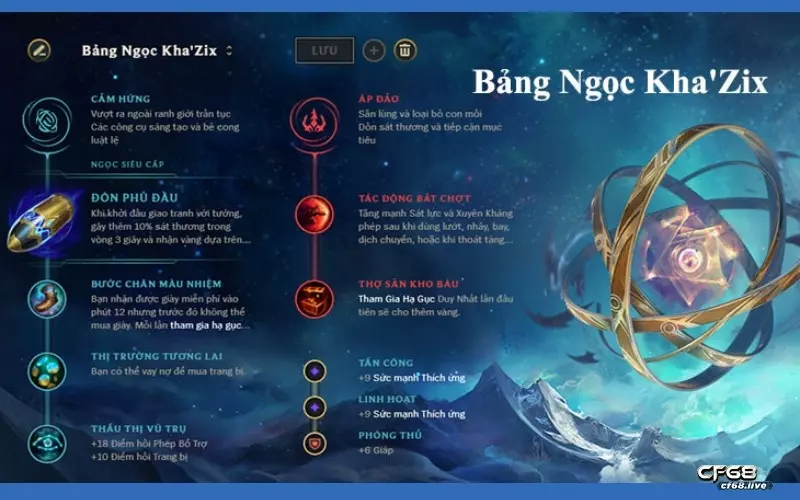 Cách lên đồ của Kha Zix từ game thủ chuyên nghiệp nhất 2022 Bảng ngọc bổ trợ hiệu quả dành cho tướng Kha'Zix