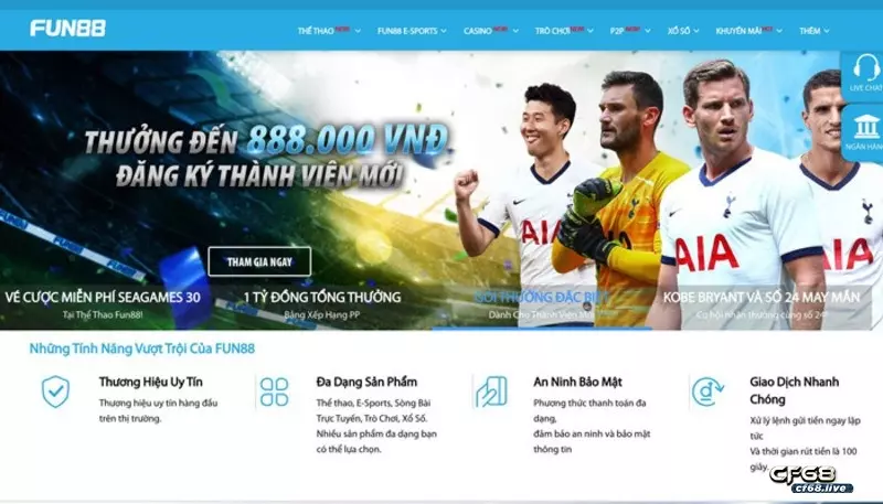 Fun88.com - Nhà cái cá cược World Cup 2022 uy tín nhất Link vào nhà cái Fun88.com.