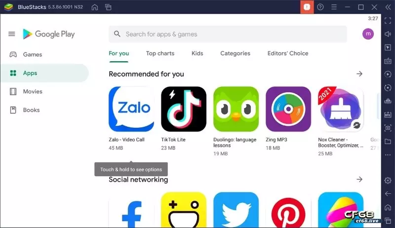 Dang ki tai game trên CH Play với dòng điện thoại Android CF68 Các bước cơ bản để thực hiện dang ki tai game trên CH Play