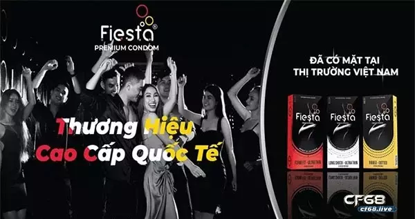 Bao cao su mới Fiesta - 3 dòng sản phẩm siêu mỏng! Sản phẩm bao cao su mới Fiesta mang lại những khoái cảm tột cùng cho cuộc yêu của bạn!