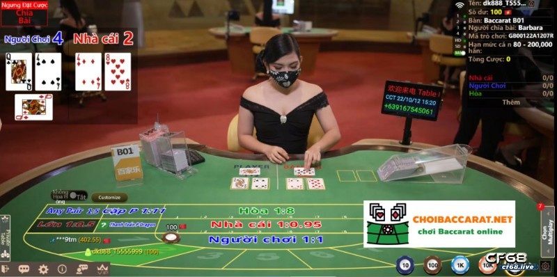 Chơi đánh bài baccarat: Cf68 hướng dẫn chơi bài hiệu quả Trải nghiệm chơi đánh bài baccarat uy tín tại Cf68