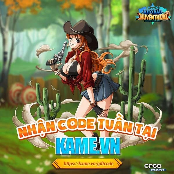 Code kho báu huyền thoại bản Eng - Tổng hợp code 2023 Nhận code Kho báu huyền thoại tại Kame.vn mỗi tuần