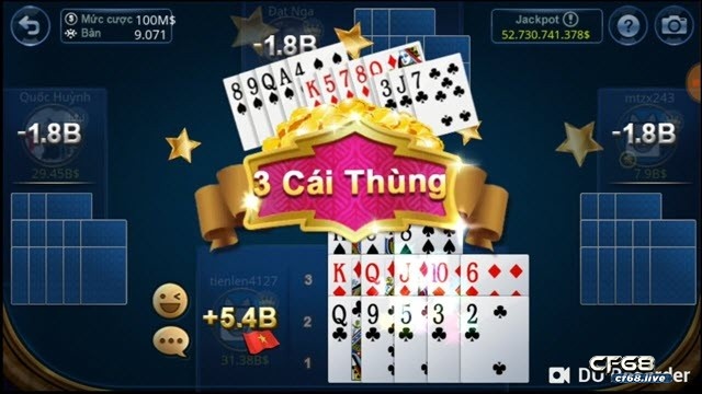 Game đánh bai online: Theo chân cf68 tìm hiểu top game hot Ưu điểm game đánh bài online