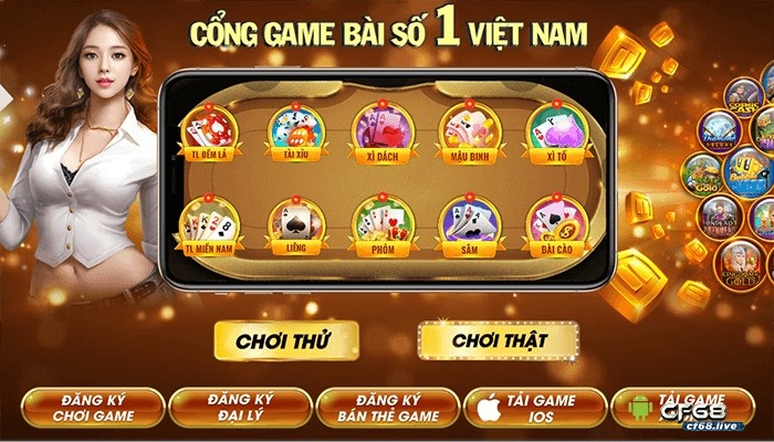 Game đánh bai online: Theo chân cf68 tìm hiểu top game hot Các tựa game online thu hút nhất hiện nay