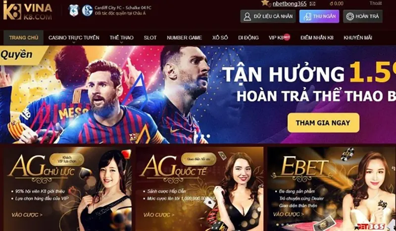 Nhà cái K8 là nhà cái như thế nào? Thông tin giải đáp chi tiết Hệ thống khuyến mãi đa dạng và phong phú tại nhà cái K8