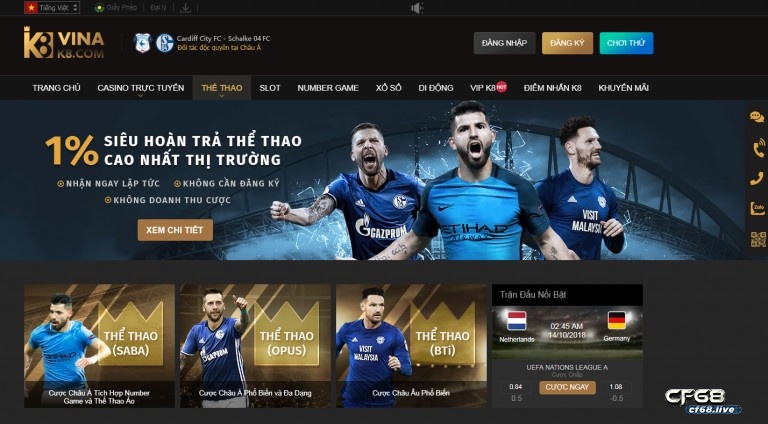Nha cai K8 - Thương hiệu uy tín số một cho dân chơi cá cược Nha cai K8