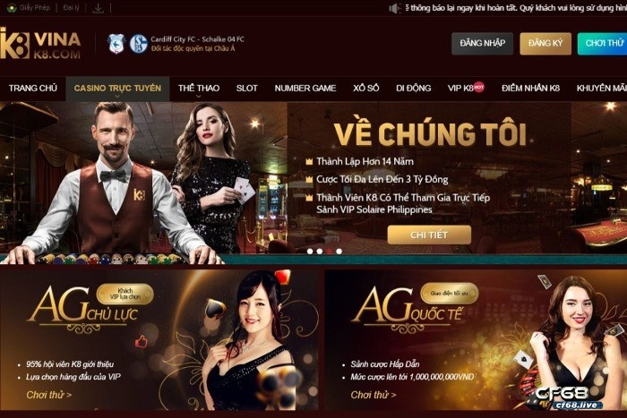 Nha cai K8 - Thương hiệu uy tín số một cho dân chơi cá cược Nha cai k8