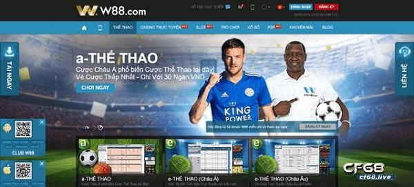 Trang banh W88 - sự lựa chọn hàng đầu của mọi cược thủ W88 sở hữu giao diện gần gũi, thân thiện