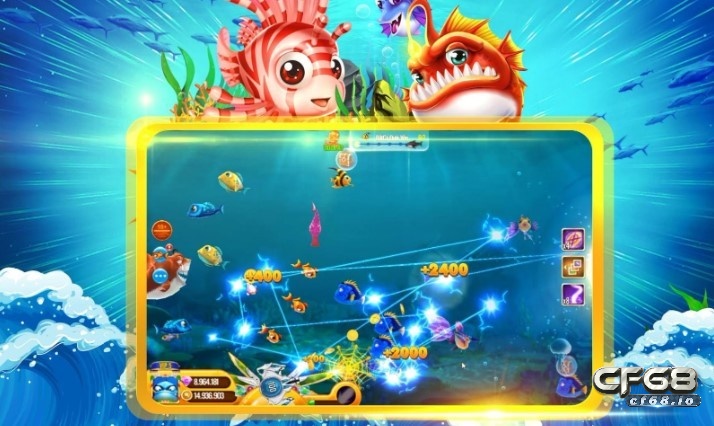 Ban ca hoang kim: 4 ưu điểm nổi bật khi chơi tại cf68 Giao diện chơi game ban ca hoang kim đẹp mắt