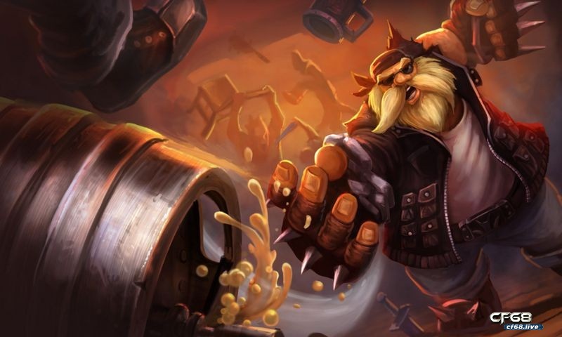 Bảng bổ trợ gragas đi rừng trong tốc chiến mùa 13 Cách chơi Gragas hiệu quả