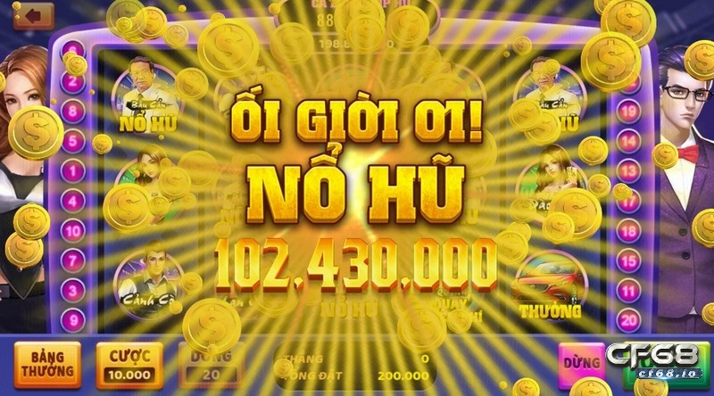 Hu no - Khám phá sân chơi quay hũ cực chất tại Cf68 game nổ hũ