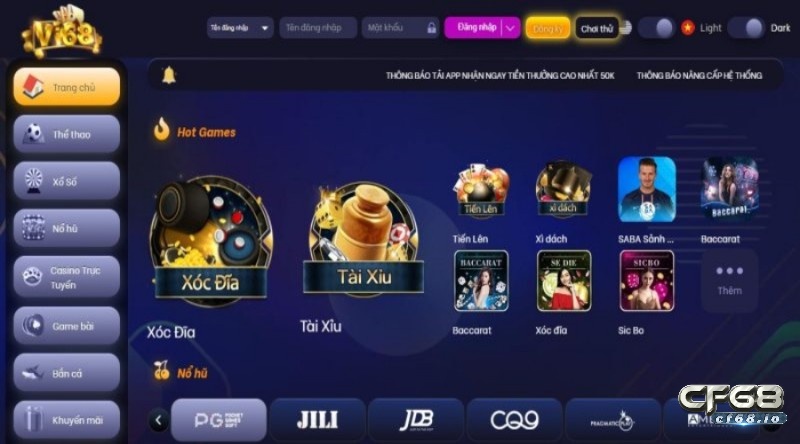 Vi 68 club - thiên đường làm giàu nhanh chóng cho cược thủ Kho trò chơi đa dạng do Vi 68 Club cung cấp