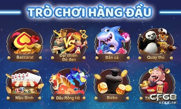 Ban ca doi thuong moi nhat cf68: 3 bước tải app đơn giản Giới thiệu kênh cf68 chuyên cung cấp trò chơi bắn cá hấp dẫn