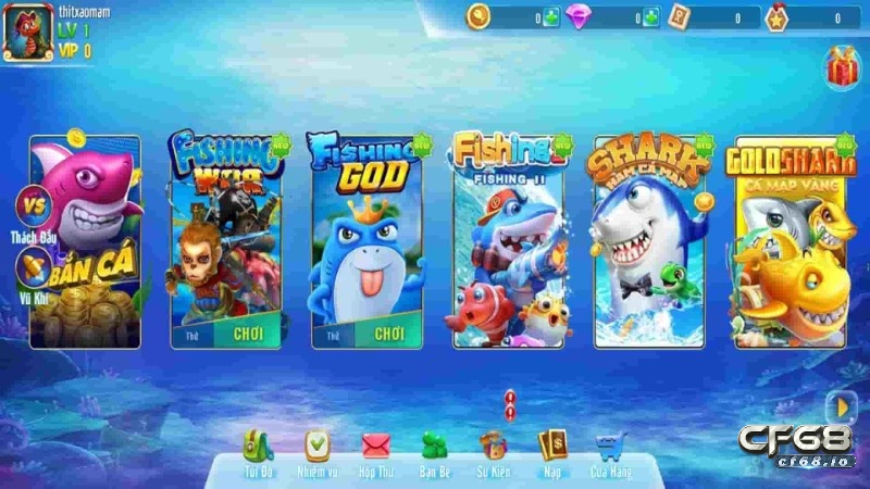 Bắn cá hoàng kim là gì? Hướng dẫn cách chơi siêu dễ cùng cf68 Hướng dẫn cách chơi game bắn cá hoàng kim