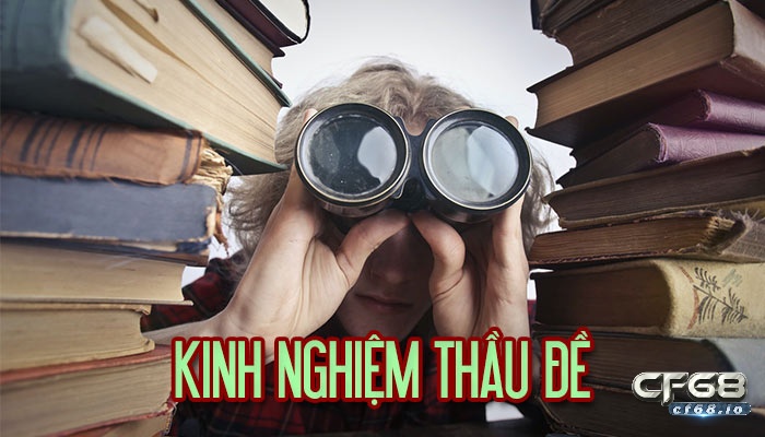 Cách làm thầu đề kinh nghiệm làm thầu đề cùng cf68 Cách làm thầu đề siêu đơn giản