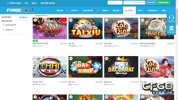 Fun88 nhacaifun88 - Nhà cái cá cược hàng đầu Việt Nam Các thể loại game đánh bài đổi thưởng hấp dẫn tại fun88