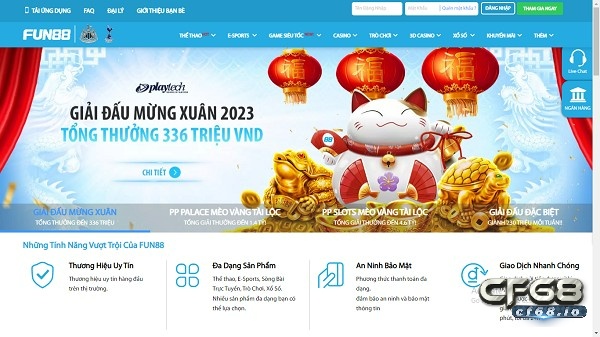 Fun88 nhacaifun88 - Nhà cái cá cược hàng đầu Việt Nam Giao diện nhà cái fun88 chuyên nghiệp, bắt mắt