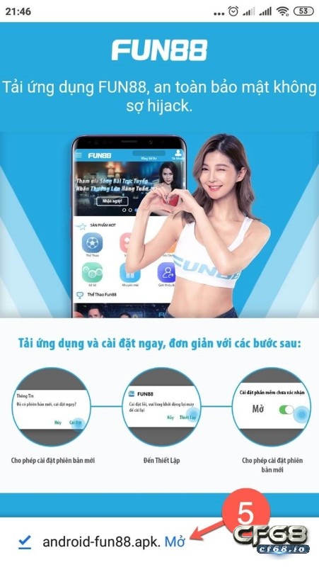 Funn88 - Nhà cái uy tín nhất thị trường cá cược hiện nay file cài Funn88