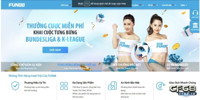 Link nhà cái Fun88 & Cách truy cập vào Fun88 khi link bị chặn Cập nhật link nhà cái Fun88 chuẩn nhất