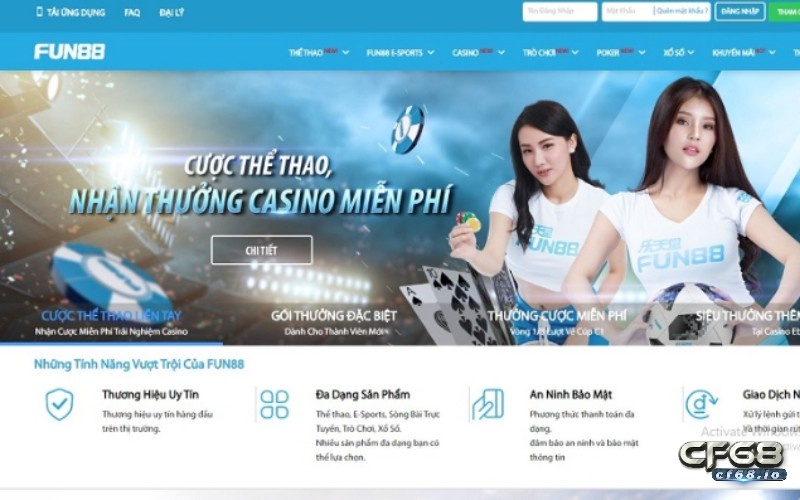 Link vào Fun 88 cực chuẩn | Cùng tìm hiểu link chuẩn tại Cf68 Đa dạng lựa chọn về dịch vụ tại link vào Fun 88