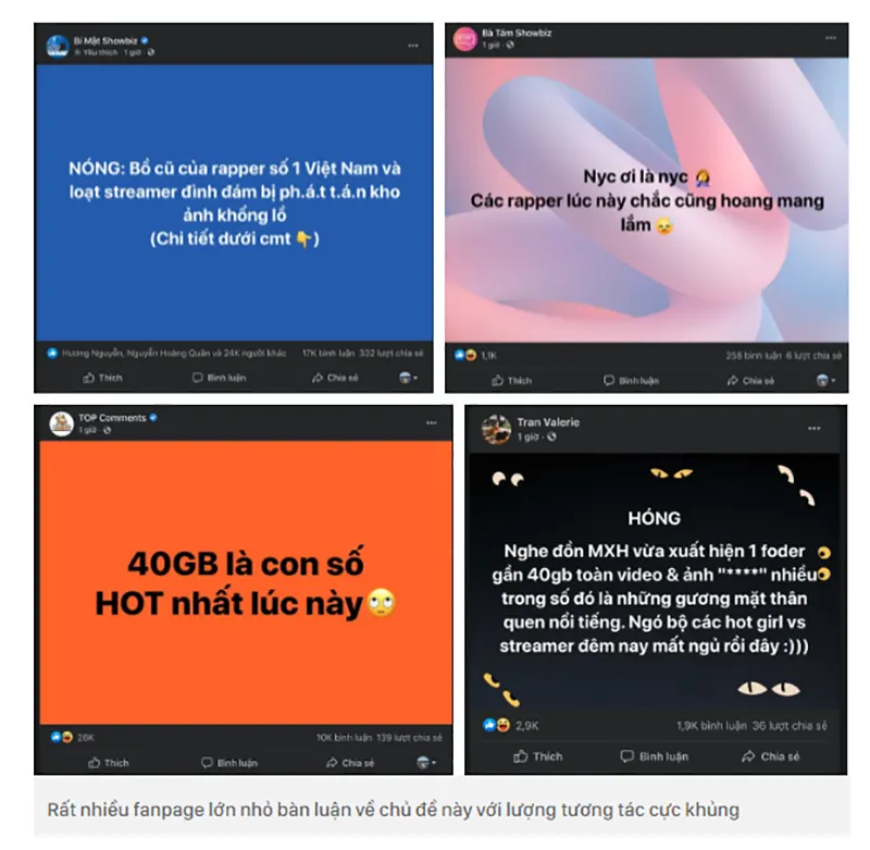 Xin link 40gb rapper là gì? Hành động xấu trên mạng xã hội Hành động xấu xí Xin link 40gb rapper trên mạng xã hội