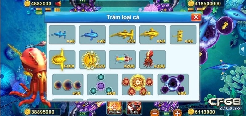 Ban ca 68: 5 mẹo hay chinh phục các chú cá và sinh vật biển Hợp mẹo để chinh phục ban ca 68 hiệu quả