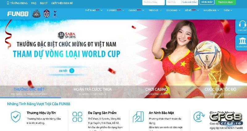 Fun563. com - Web cá cược trực tuyến "nóng hổi" nhất hiện nay fun563. com - Nới qui tụ đầy đủ kho tàng game khủng