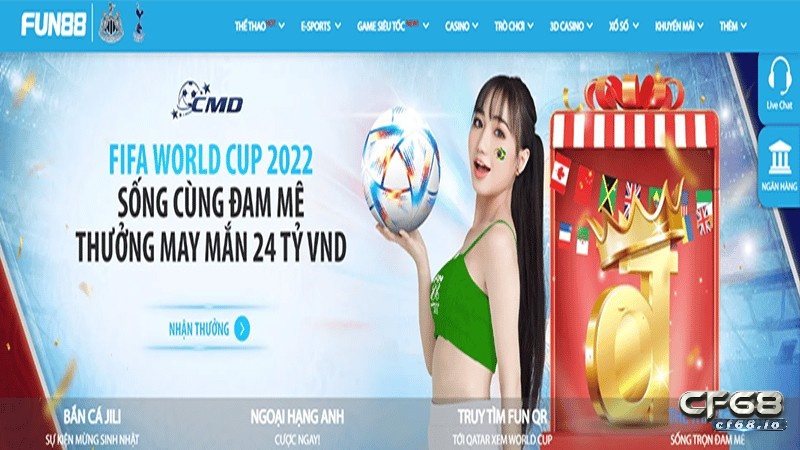 Fun88.comvn the thao - Thiên đường giải trí cá cược hàng đầu Fun88.comvn the thao- Điểm tâm bạn nên lựa chọn