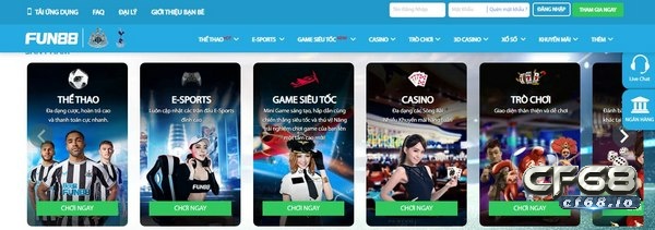 Link vao Fun 88 thỏa thích tham gia cá cược nhanh chóng Link vao Fun 88 tham gia nhiều trò chơi