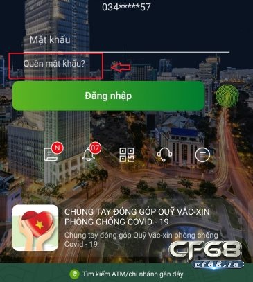 Mẫu cấp lại mật khẩu internet banking Vietcombank 2026 Mẫu cấp lại mật khẩu Internet banking Vietcombank B1
