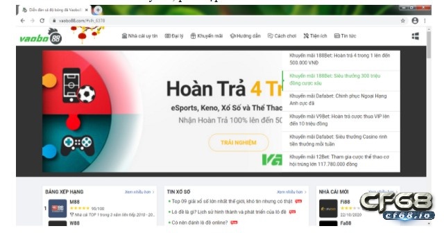 Nha cai uy tin vao bo - Cùng cf68 đánh giá nhà cái cá cược này Thỏa sức khám phá nhiều trò chơi hot tại nha cai uy tin vao bo.