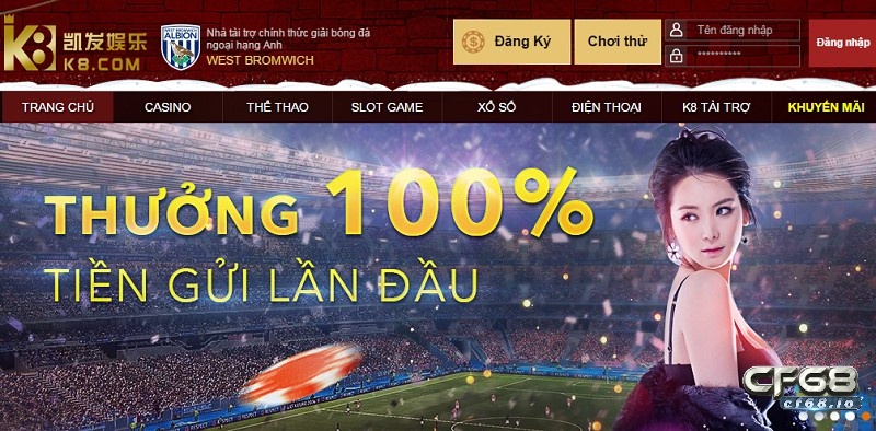 Đăng nhập k8 - Hướng dẫn đăng nhập K8 dễ dàng & nhanh gọn Đăng nhập k8- Tân hưởng thế giới giải trí, cá cược lành mạnh