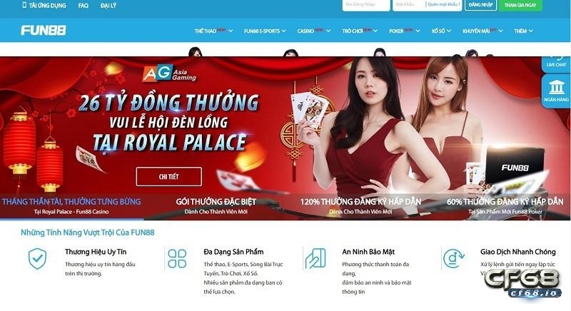 Fun88Bet - Điểm đến tuyệt vời cho người yêu thích cược online Fun88Bet - Điểm đến tuyệt vời cho người đam mê cờ bạc trực tuyến