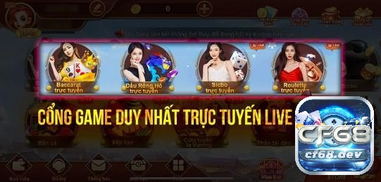 Game bai doi thuong online hot tại Cf68 nên thử ngay Cf68 là địa chỉ chơi game bai doi thuong online đáng thử ngay hôm nay