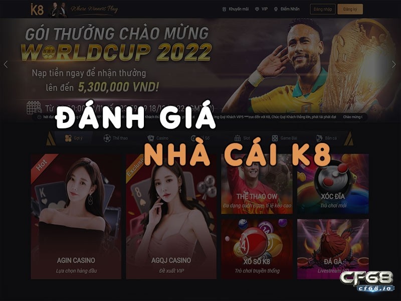 K8 com - Nơi trải nghiệm cá cược và giải trí đẳng cấp Tại sao nên chọn K8 com cho trải nghiệm cá cược trực tuyến