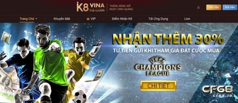 K8vina com - Khám phá thế giới giải trí trực tuyến cùng K8vina K8vina com - Hệ thống cá cược hiện đại, bảo mật tuyệt đối, thanh toán nhanh chóng