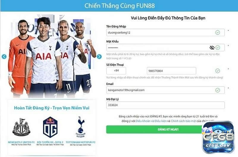 Sport288 com – Nhà cái được ưa chuộng hàng đầu Tạo tài khoản chơi đơn giản chỉ với các bước