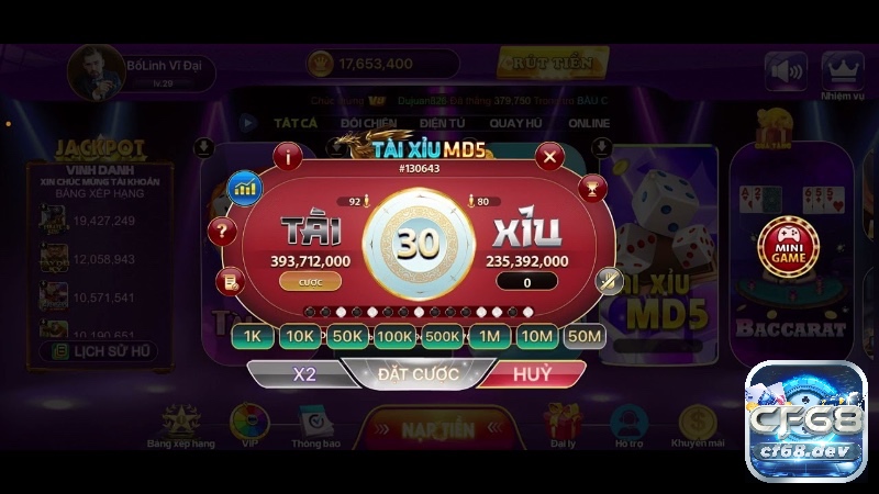 All in trong tài xỉu là gì? Kinh nghiệm khi All in tại CF68.DEV Thuật ngữ “All in trong tài xỉu là gì” chỉ việc dồn toàn bộ tài sản vào một phiên cược