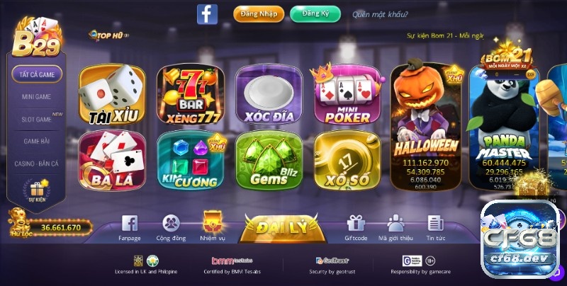 B29 Bet - Nền tảng cá cược trực tuyến uy tín và đáng tin cậy Điểm mạnh B29 bet sở hữu