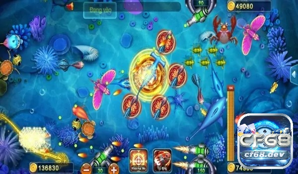 Ban ca onlien CF68 – Tham gia bắn cá với nhiều thể loại Game bắn cá siêu hấp dẫn với nhiều phần thưởng cực khủng