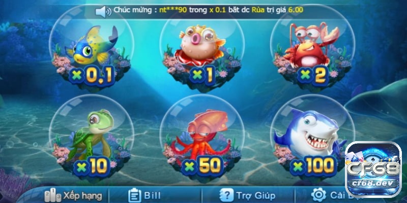 Choi gameban ca 3D hot nhất tại CF68 giải trí cực vui Tham gia choi gameban ca tại cổng game CF68