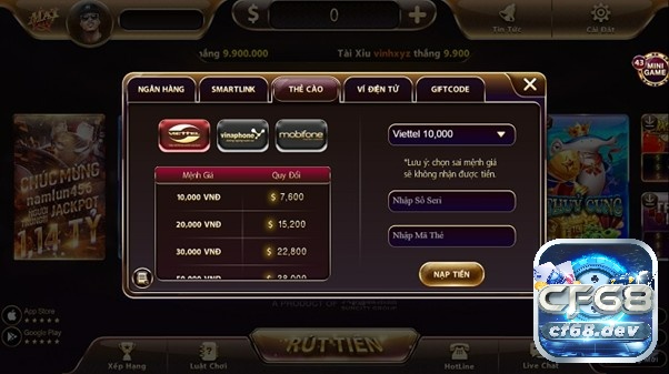 Game bài đổi thưởng online rút tiền uy tín 100% hiện nay Giao dịch nạp rút tiền nhanh chóng, an toàn